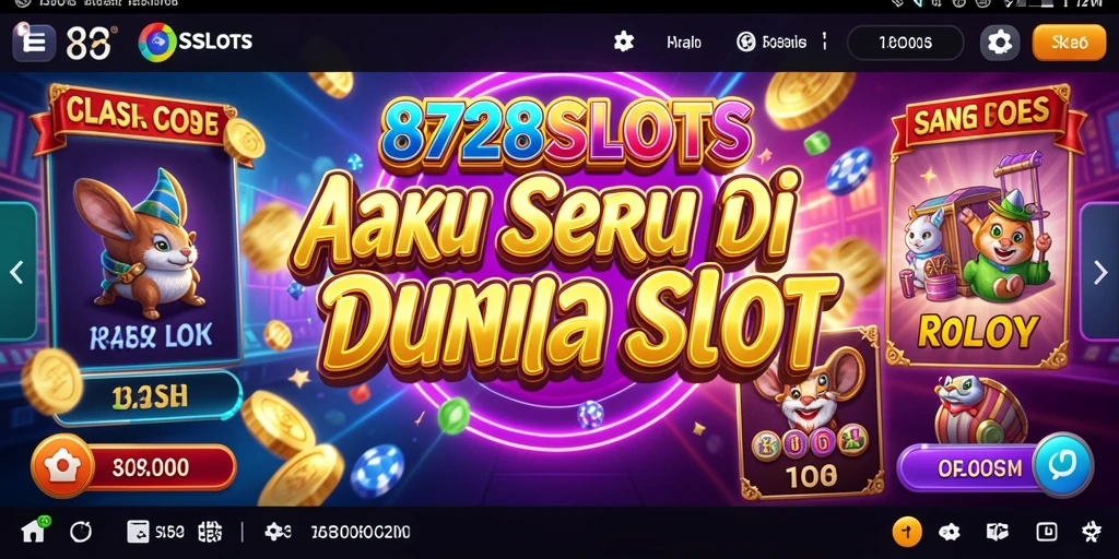 Tampilan gameplay penuh aksi dari 8728SLOTS yang memikat.