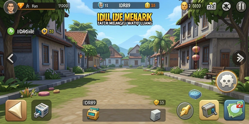 Tampilan gameplay IDR89 yang menawan dan penuh warna.