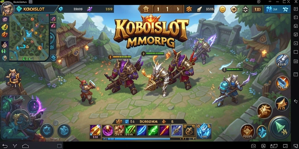 Gambaran mendetail gameplay seru dalam KOBOISLOT yang mengasyikkan.