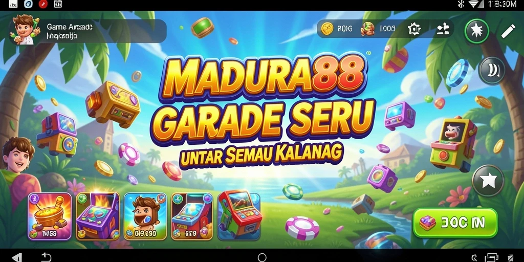 Screenshot MADURA88 menampilkan gameplay seru dengan grafis menarik.