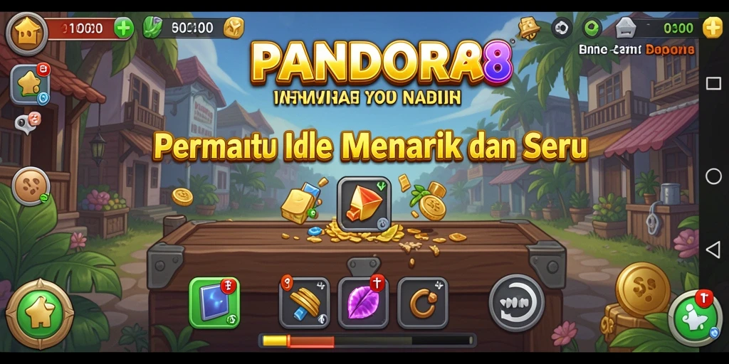 Tampilan gameplay <strong>PANDORA88</strong> yang menarik dan penuh warna.